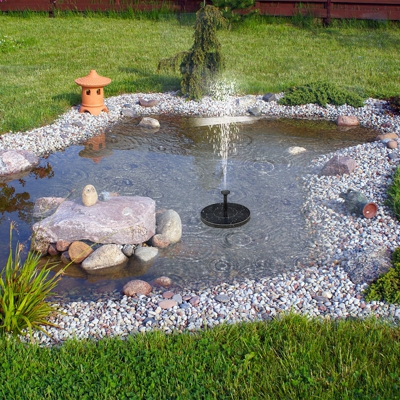 Asupermall - Fontana solare della pompa idraulica, fontana del paesaggio del cortile del giardino piccola