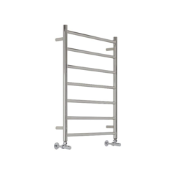 Hudson Reed Quo Scaldasalviette Moderno di Design Verticale - Termoarredo Bagno Contemporaneo a Scaletta - Acciaio Inox Cromato - 254W - 800 x 600mm en oferta