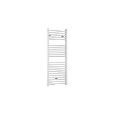 Fer giove termoarredo scaldasalviette dritto bianco 45 x h 120 cm interasse 40