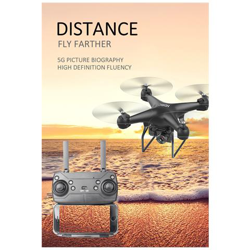 Dual Hd 4k Rc Drone Quadrocopter Uav Con Fotocamera Gps Wifi Fotografia Aerea Grandangolare Giocattoli Telecomandati A Lunga Durata | Elicotteri Rc en oferta