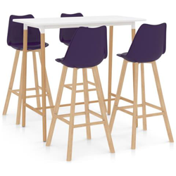 Set Da Bar 5 Pz Viola en oferta