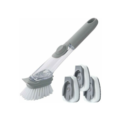 Spazzola Lavapiatti 3In1 Con Serbatoio Erogatore Dosatore Sapone Pulizia Cucina precio