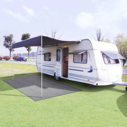 vidaXL Tappeto da Tenda 300x600 cm Grigio Chiaro - Grigio precio