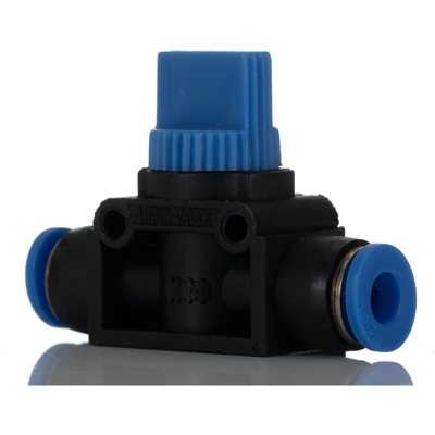 Valvola pneumatica a controllo manuale RS PRO, con Manopola rotativa (Confezione da 10)