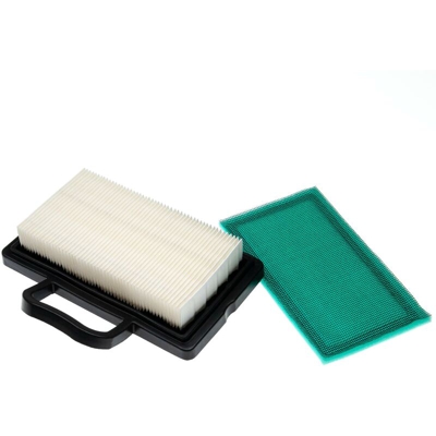 vhbw set di filtri (1x filtro dell'aria, 1x pre-filtro) compatibile con John Deere D140, Z425 trattorino tagliaerba