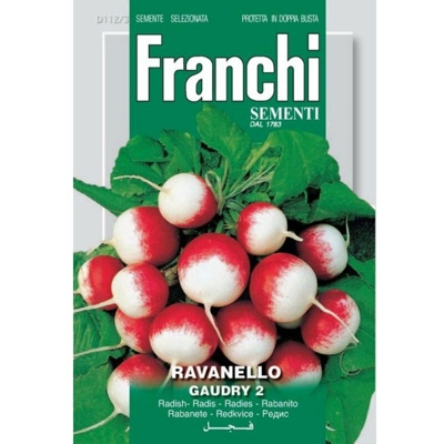 Semi ortofrutta 'Ravanello gaudry' 3 pz.