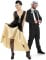 Costume coppia dama charleston e gangster adulto precio