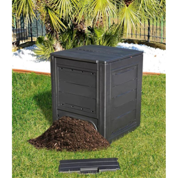 Compostiera da Giardino in Plastica Bio Compost Compostaggio Rifiuti Organici características
