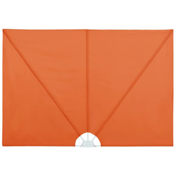 Tenda Laterale per Terrazza Pieghevole Terracotta 400x200 cm - Marrone - Vidaxl precio