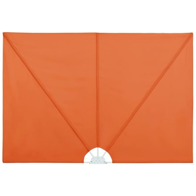 Tenda Laterale per Terrazza Pieghevole Terracotta 400x200 cm - Marrone - Vidaxl