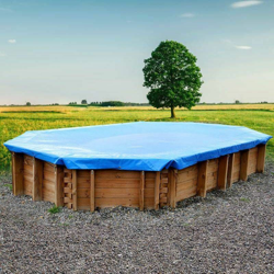 Copertura invernale per piscine ottagonali 923x576 cm características