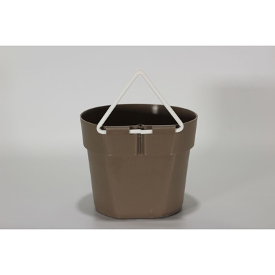 Vaso da appendere - diam. 15 cm. per verde verticale Tortora