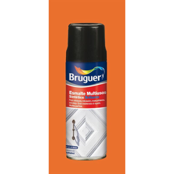 Smalto multiuso spray arancione brillante 0,4l EDM 25127 - Bruguer precio
