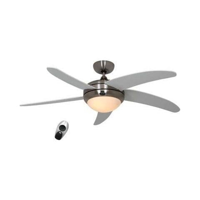 Elica 132 Con Telecomando, Ventilatore, - Bianco Cromato