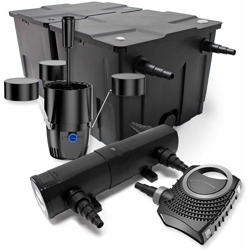 Il set filto bio 60000l 36W UVC Depuratore per stagni 80W Pompa per stagni Skimmer características