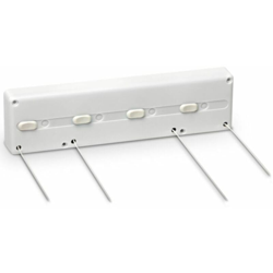 Stendibiancheria 4 corde estensibili da fissare a parete 402020005 - GSC en oferta