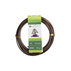 Filo di alluminio ramato (alluminio-ramato) Geotools 3,0 mm per bonsai, 80 gr en oferta