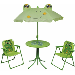 Set da Bistrot da Giardino per Bambini con Ombrellone vari modelli modelli : Rana precio