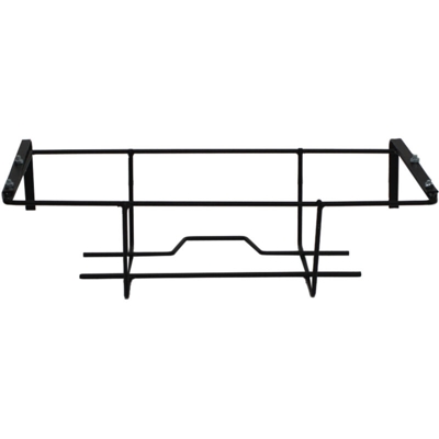 Balconiera regolabile "Gardenia" portavaso rettangolare in ferro battuto regolabile fioriera "Made in Italy" -50 cm