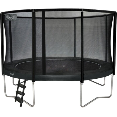 Etan - SOLO TRAMPOLINO Tappeto elastico da giardino rotondo 427cm - grigio. Con rete extra forte e bordo con doppia imbottitura