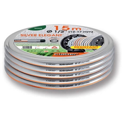 Tubo silver elegant diametro mm15 lunghezza mt 15 claber 9057