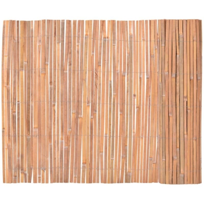 Recinzione in Bambù 125x600 cm - Marrone - Vidaxl