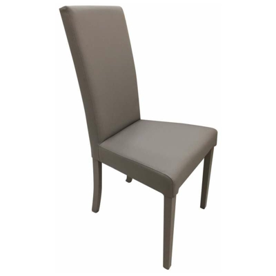 Sedia Dining Viola color Tortora