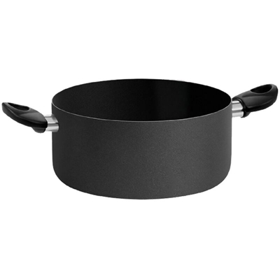 Casseruola due manici black line diam. cm. 20 - h.9,5 - capacità 3 lt. pentalux
