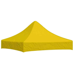 Tetto per Tendone per Feste 2x2 m Giallo 270 g/m² - Giallo - Vidaxl precio