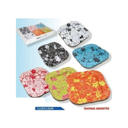 Set 12 Pezzi Posacenere Ceneriera Porta Cenere Colorata Metallo Fantasia características