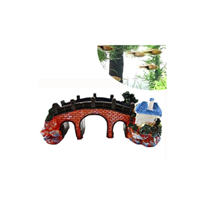 Figura Decorativa Acquario Ponte Ponti Decorazione Acquari Modelli Assortiti
