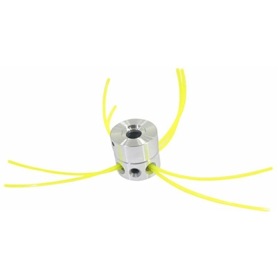 Tecno Garden - Testina in alluminio per decespugliatore universale ragno multifilo 8 fili