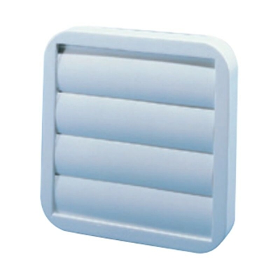 Griglia esterna a gravità Mge 150 con alette per unità VMC 2GE2004 - Elicent