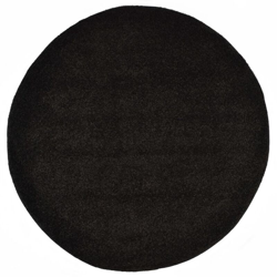 Tappeto Shaggy a Pelo Lungo 160 cm Nero - Nero - Youthup características