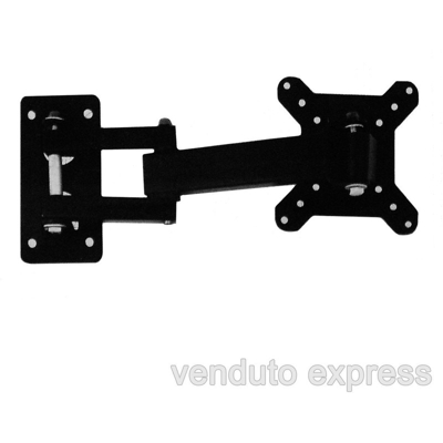 Supporto Per Televisore Plasma 12-22' Lcd Da Parete Muro Tv Regolabile