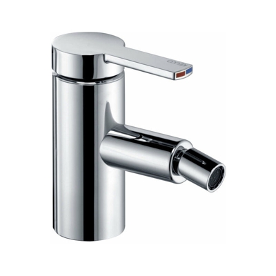 Miscelatore monocomando per bidet Keuco Plan blu, 53909, con scarico a scomparsa 1 1/4', cromato - 53909010000