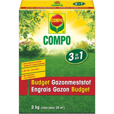 budget fertilizzante prato 3-in-1 3kg - Compo