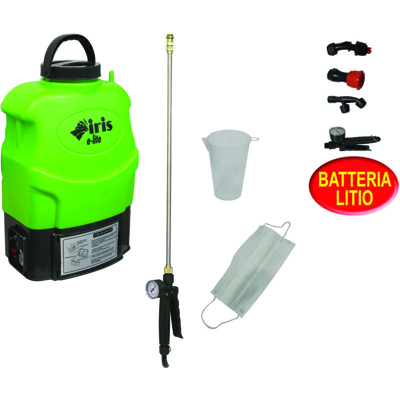 Pompe Iris Garden Lt.16 A Batteria E-Lite