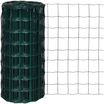 Recinzione Europea in Acciaio 25 x 0,8 m Verde