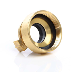 Boccola del tubo in ottone Tubo dell´acqua Tubo da giardino Raccordo rapido DN38 1 1/2" Filet. int. en oferta