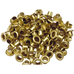 BLISTER 100 OCCHIELLI IN OTTONE 4,5MM - Masidef características