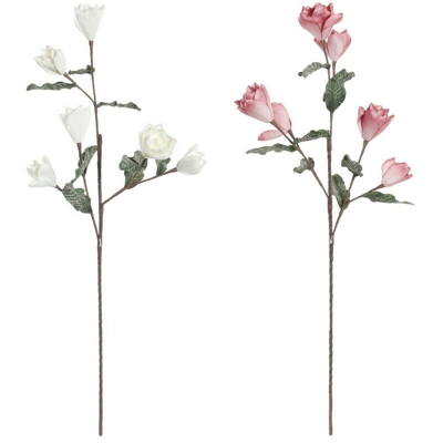 Corpetti Bianco Rosa EVA (etilvinilacetato) (2 pcs) - Dkd Home Decor