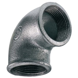 Gomito zincato femmina femmina 1/2' per idraulica en oferta