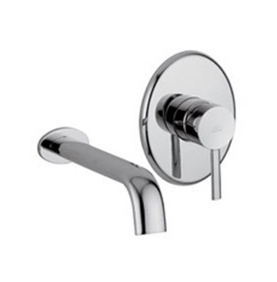 Miscelatore lavabo incasso Berry con bocca da 175 mm - Paffoni