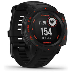 Sportwatch Instinct Esports Impermeabile 10ATM Display 1,3'' GPS / Bluetooth con Cardiofrequenzimetro e Pedometro Nero características