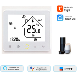 WiFi termostato intelligente per riscaldamento Caldaia riscaldamento interruttore controllabile retroilluminazione programmazione Supporto controllo en oferta
