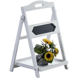 CLP - Scaffale shabby chic con lavagnetta MARK Bianco en oferta