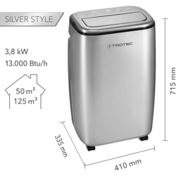 Climatizzatore locale di design PAC 3810 S - Trotec precio