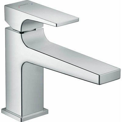 Miscelatore monocomando per lavabo Metropol 100, maniglia a leva, scarico push-open, sporgenza 156mm - 32502000 - Hansgrohe