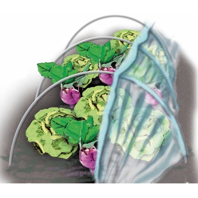 Bauherr - Tunnel 1,5X5M 60My, 4 Stahlbugel